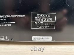 Onkyo 6 Disc CD Changer Player DX-C390 Black with Remote