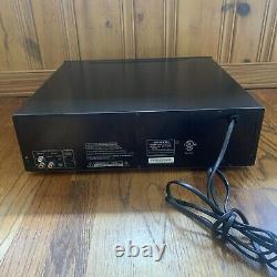 Onkyo 6 Disc CD Changer Player DX-C390 Black with Remote Clean Tested