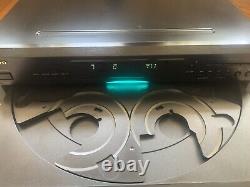 Onkyo 6 Disc CD Changer Player DX-C390 Black with Remote Clean Tested