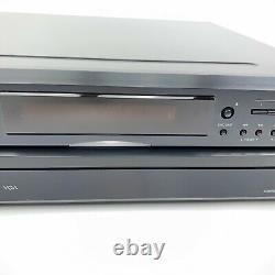 Onkyo 6 Disc CD Changer Player DX-C390 Black with Remote + Manual Tested & Working