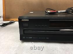 Onkyo 6 Disc CD Changer Player DX-C390 Black with Remote TESTED WORKING