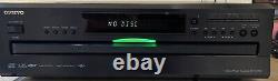 Onkyo 6 Disc Carousel CD Changer Player DX-C390 DXC390 TESTED NO REMOTE