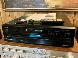 Onkyo CD Player 6 Disc Changer DX-C390 Remote Manual Clean Workng See Video Demo