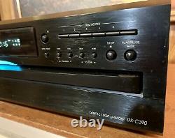 Onkyo CD Player 6 Disc Changer DX-C390 Remote Manual Clean Workng See Video Demo