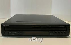 Onkyo DV-CP706 Six-6 DVD/CD Disc Player Changer BLACK HDMI 1080p Tested Working