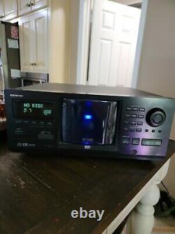 Onkyo DV-M301 301 Disc DVD or CD Changer player tested works no remote