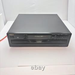 Onkyo DX-C340 6-Disc CD Changer Compact Disc Player Tested, No Remote