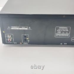 Onkyo DX-C340 6-Disc CD Changer Compact Disc Player Tested, No Remote