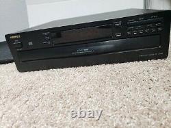 Onkyo DX-C340 Compact Disc Player Multi Player Changer 6 CD Carousel NO REMOTE