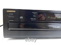 Onkyo DX-C370 6 Disc CD Changer Carousel Compact Disc Player withRemote TESTED