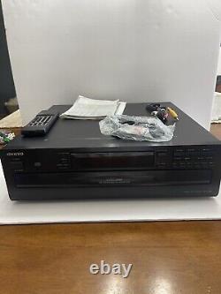 Onkyo DX-C380 6-Disc CD Player Compact Disc Carousel Changer withRemote RCA Tested