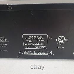 Onkyo DX-C390 6 CD Compact Disc Changer Player AV Clean & Tested