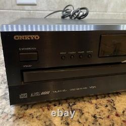 Onkyo DX-C390 6 CD Compact Disc Changer/Player Nice Tested Wow Fast Shipping