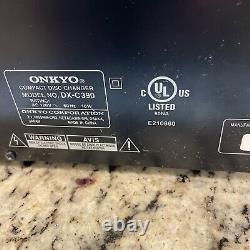 Onkyo DX-C390 6 CD Compact Disc Changer/Player Nice Tested Wow Fast Shipping