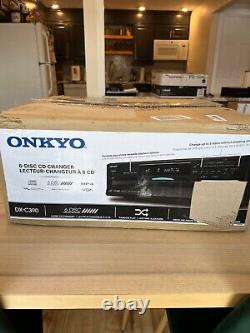 Onkyo DX-C390 6-Disc CD Carousel Changer WithREMOTE