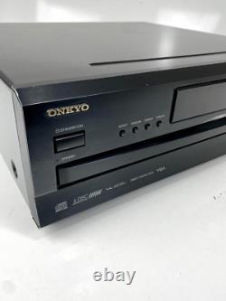 Onkyo DX-C390 6-Disc CD Player Compact Disc Carousel Changer & Remote Black