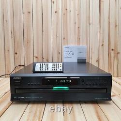 Onkyo DX-C390 6-Disc CD Player Compact Disc Carousel Changer with Remote & Manual