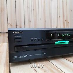 Onkyo DX-C390 6-Disc CD Player Compact Disc Carousel Changer with Remote & Manual