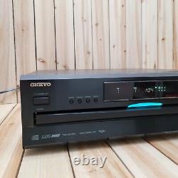Onkyo DX-C390 6-Disc CD Player Compact Disc Changer Carousel Tested (No Remote)
