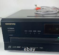 Onkyo DX-C390 6-Disc CD Player Compact Disc Changer withOEM Remote TESTED