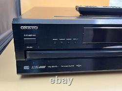 Onkyo DX-C390 6-Disc CD Player Compact Disc Changer withOEM Remote TESTED Mint