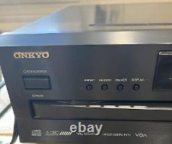 Onkyo DX-C390 6-Disc CD Player Compact Disc Changer (withRemote) TESTED & Works