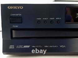 Onkyo DX-C390 6-Disc Carousel CD Player/Changer With RC-777C Remote