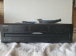 Onkyo DX-C390 6 Disc Carousel Compact Disc Changer CD Player TESTED No Remote
