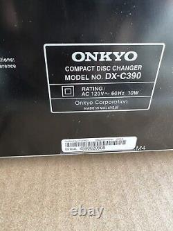 Onkyo DX-C390 6-Disc Carousel Compact Disc Player CD Changer Tested