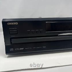 Onkyo DX-C390 6-Disc Carousel Compact Disc Player CD Changer Tested No Remote