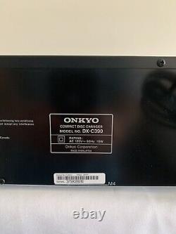 Onkyo DX-C390 CD Player 6 Disc Changer EXCELLENT Condition withRemote