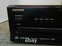 Onkyo DX-C390 CD Player 6 Disc Changer NO REMOTE - C42