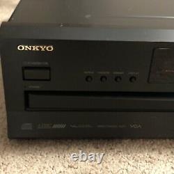 Onkyo DX-C390 CD Player 6 Disc Changer No Remote Tested Works Great
