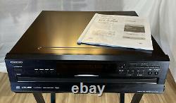 Onkyo DX-C390 CD Player 6 Disc Changer No Remote Tested Works Great EUC