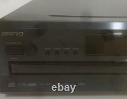 Onkyo DX-C390 CD Player 6 Disc Changer Tested & Works Great (No Remote)
