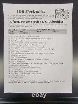 Onkyo DX-C390? GUARANTEED REFURB? 6 CD Compact Disc Carousel Player Changer