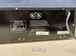 Onkyo DX-C540 6 Disc Changer CD Player Tested