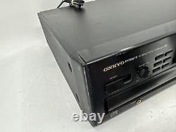 Onkyo DX-C606 CD Player 6 Disc Changer TESTED EB-12777