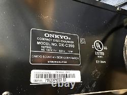 Onkyo Dx-c390 6 Disc Changer CD Player, Comes With The Original Remote