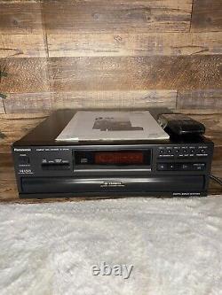 PANASONIC SL-PD349 5 Disc CD Changer Player Rotary Carousel Tested & Working