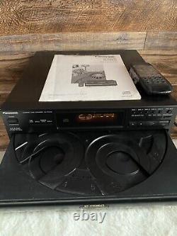 PANASONIC SL-PD349 5 Disc CD Changer Player Rotary Carousel Tested & Working