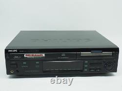 PHILIPS CDR800/17 3-Disc CD Changer Player/Recorder No Remote Free Shipping