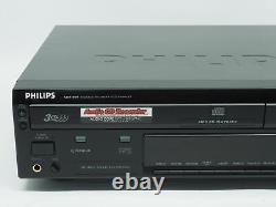 PHILIPS CDR800/17 3-Disc CD Changer Player/Recorder No Remote Free Shipping