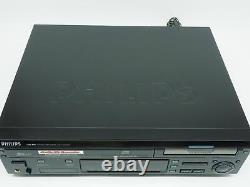 PHILIPS CDR800/17 3-Disc CD Changer Player/Recorder No Remote Free Shipping