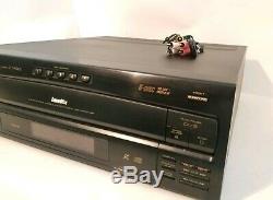 PIONEER CLD-M301 5 CD Changer Laser Disc Player Cleaned TESTED and Works