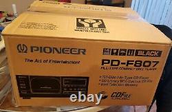PIONEER PD-F807 101 CD DISC Changer & Player (WORKS GREAT)