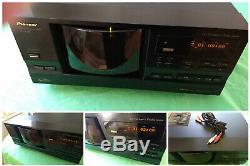 PIONEER PD-F958 Multi Disc Player Changer Mega 101 CD Unit with Cables