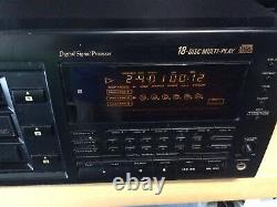 PIONEER PD-TM3 18 Disc CD Player Changer Tested