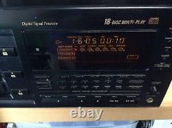 PIONEER PD-TM3 18 Disc CD Player Changer Tested