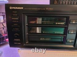 PIONEER PD-TM3 18 Disc CD Player Changer in box w remote